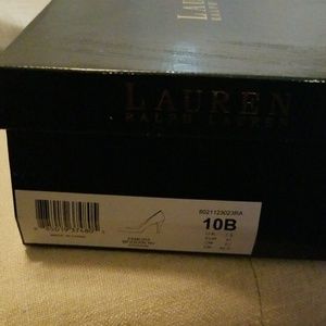 Ralph Lauren Navy Zamora pumps